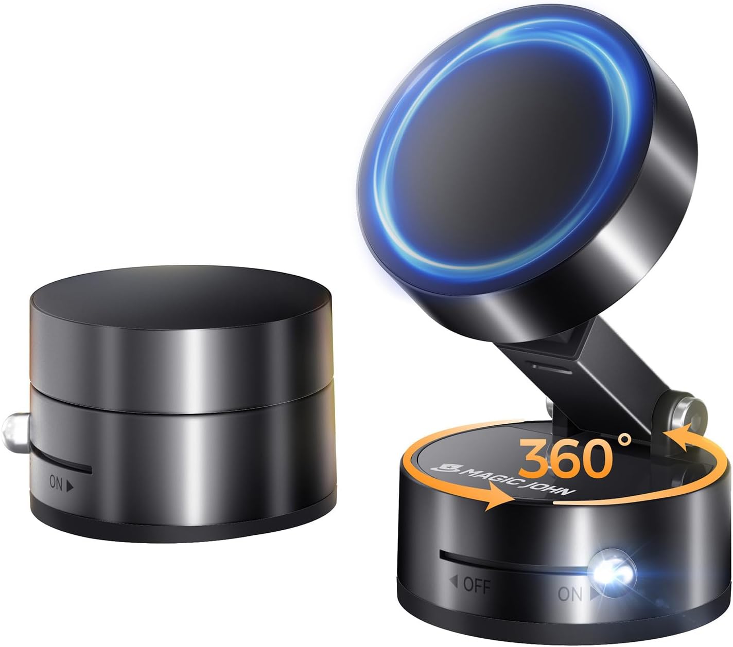 🧲 Soporte Móvil Magnético para Auto – Ventosa Ultra Fuerte & Giro 360°