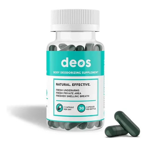 DEOS Desodorante Interno – Control Total del Mal Olor Corporal desde Adentro | Compra Online