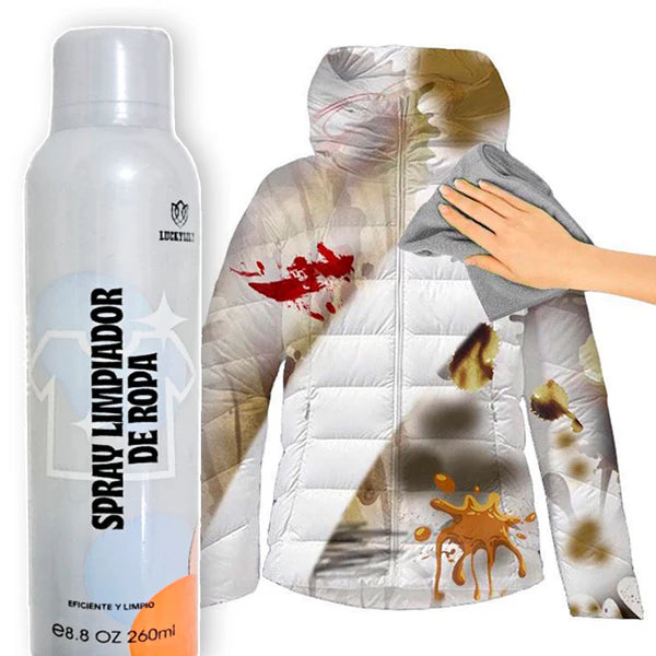 Spray Quitamanchas Instantáneo | Elimina Manchas y Olores en Segundos sin Lavar