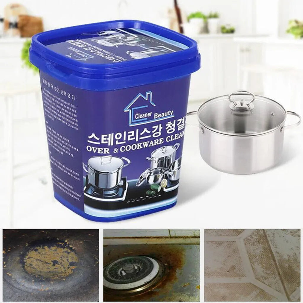 Crema Limpiadora Multiusos | Elimina Grasa, Óxido y Manchas Difíciles + REGALO