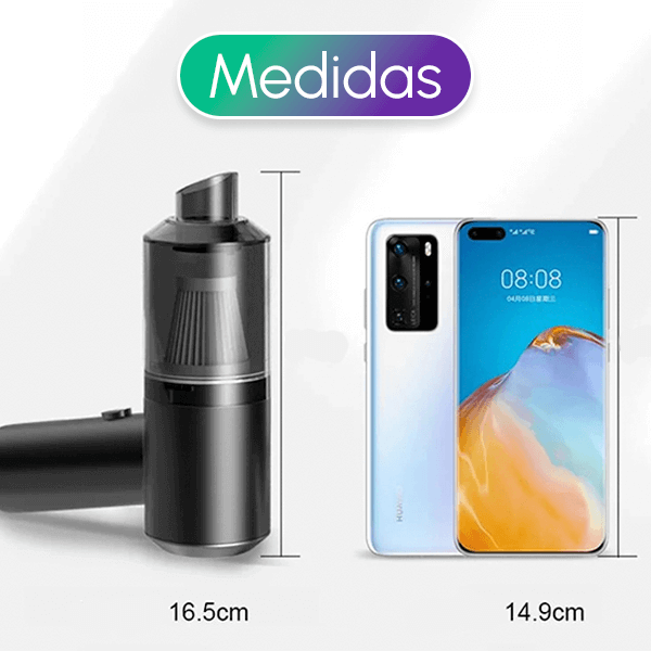 Aspiradora Portátil Premium | Potente, Recargable y Compacta para Casa y Auto + Envío GRATIS