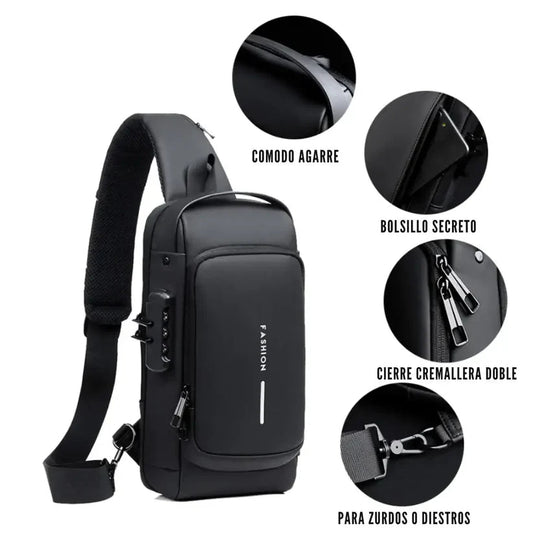 Mochila Antirrobo Impermeable con USB – SafePack Pro
