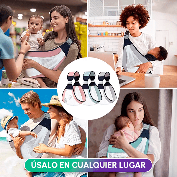 Cargador para Bebés Ergonómico | Comodidad y Seguridad Todo el Día + Envío GRATIS