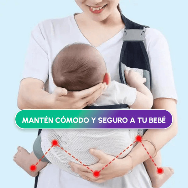 Cargador para Bebés Ergonómico | Comodidad y Seguridad Todo el Día + Envío GRATIS