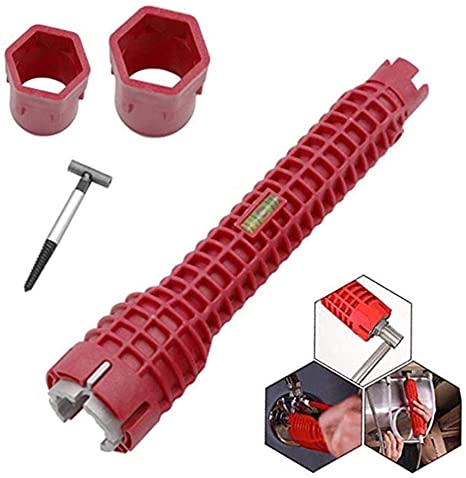 Llave Multifuncional 8 en 1 – Repara Baños, Cocinas y Más con Una Sola Herramienta | Envío Rápido