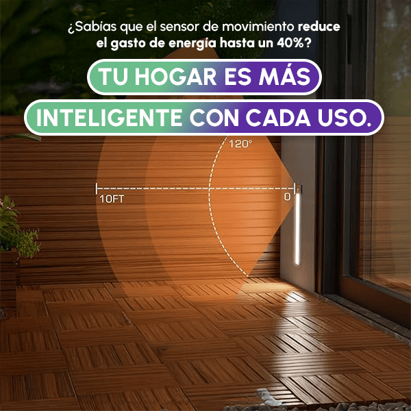 Paga 1 Leve 2 Luces led con SENSOR DE MOVIMIENTO + REGALO