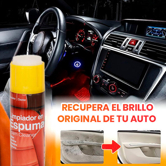 Limpiador Espuma Multiusos para Autos y Hogar | Elimina Suciedad y Grasa al Instante