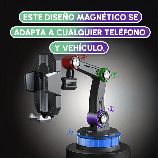 Soporte magnético de celular + REGALO