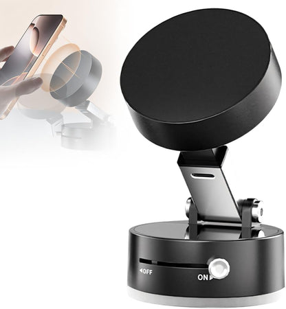 🧲 Soporte Móvil Magnético para Auto – Ventosa Ultra Fuerte & Giro 360°