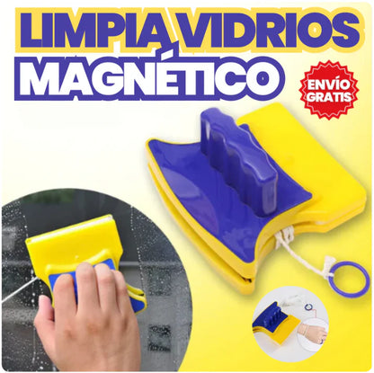 🔥 LIMPIA VIDRIOS MAGNÉTICO EFECTO RELUCIENTE + ENVÍO GRATIS