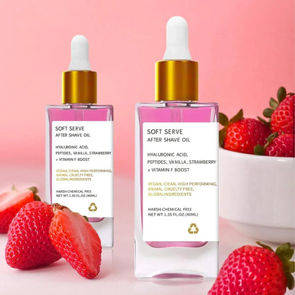 Aceite para Después del Afeitado Truly Beauty | Fresa y Vainilla | Anti Irritación, Vellos Encarnados y Granitos | Piel Suave e Hidratada