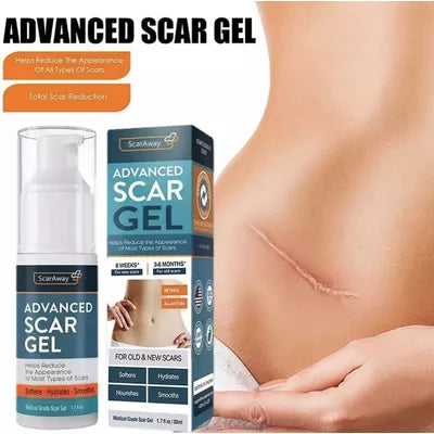 Gel Cicatrizante Profesional | Borra Cicatrices, Manchas y Marcas Rápido + REGALO