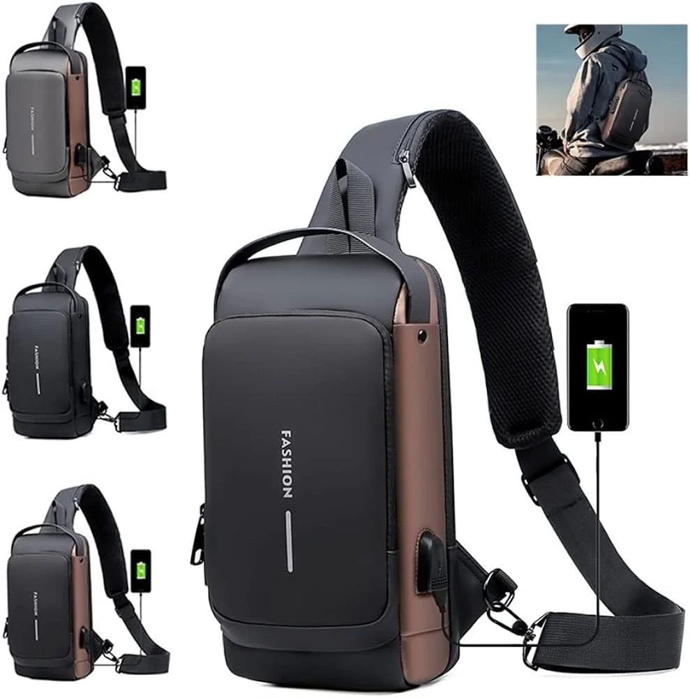 Mochila Antirrobo Impermeable con USB – SafePack Pro