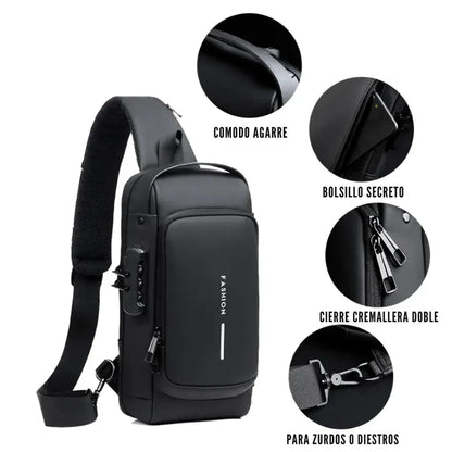 Mochila Antirrobo Impermeable con USB – SafePack Pro