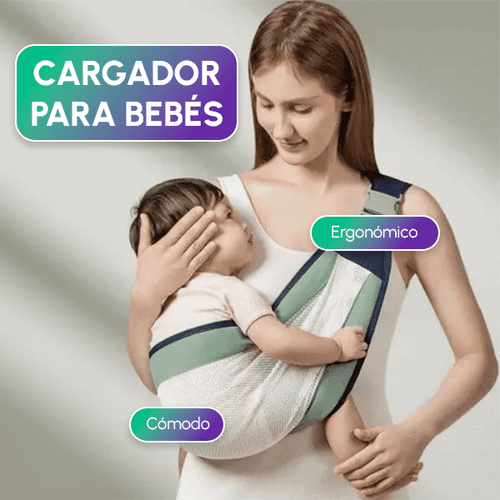 Cargador para Bebés Ergonómico | Comodidad y Seguridad Todo el Día + Envío GRATIS