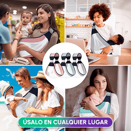 Cargador para Bebés Ergonómico | Comodidad y Seguridad Todo el Día + Envío GRATIS