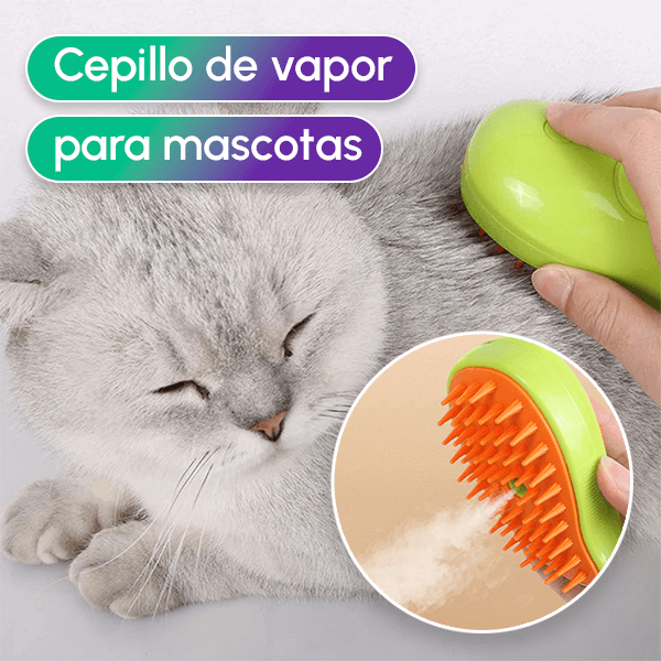 Paga 1 Lleva 2 Cepillos de vapor para mascotas + Envío GRATIS