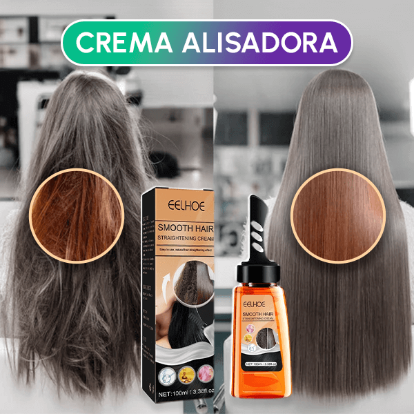 Crema alisadora de cabello + envío gratis