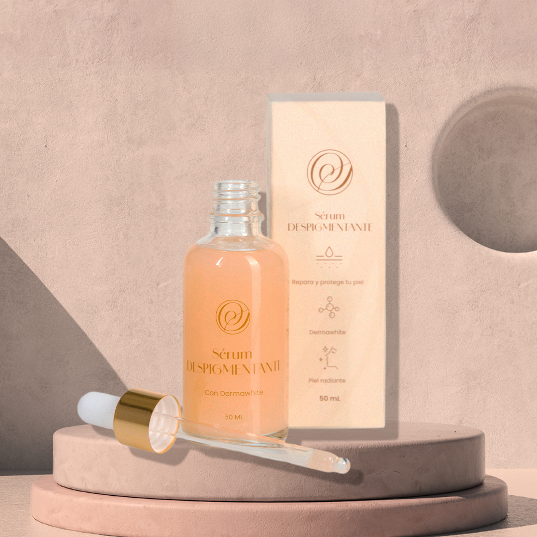 Sérum Despigmentante Facial Dermawhite SECRETOS – Elimina Manchas en 2 Semanas, Aclara e Ilumina la Piel