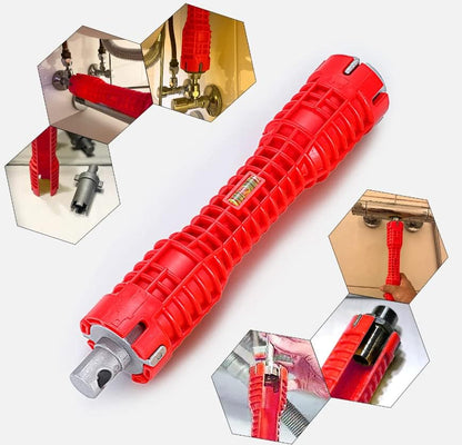 Llave Multifuncional 8 en 1 – Repara Baños, Cocinas y Más con Una Sola Herramienta | Envío Rápido