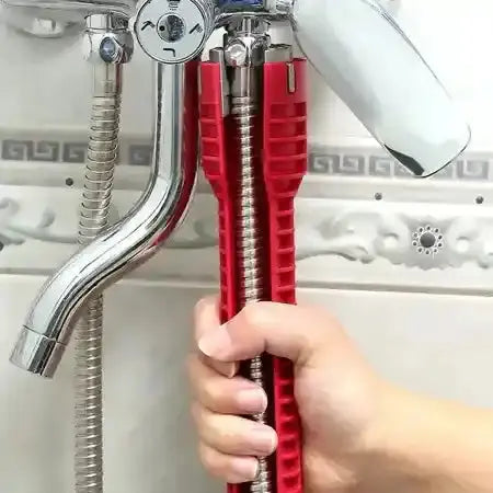 Llave Multifuncional 8 en 1 – Repara Baños, Cocinas y Más con Una Sola Herramienta | Envío Rápido