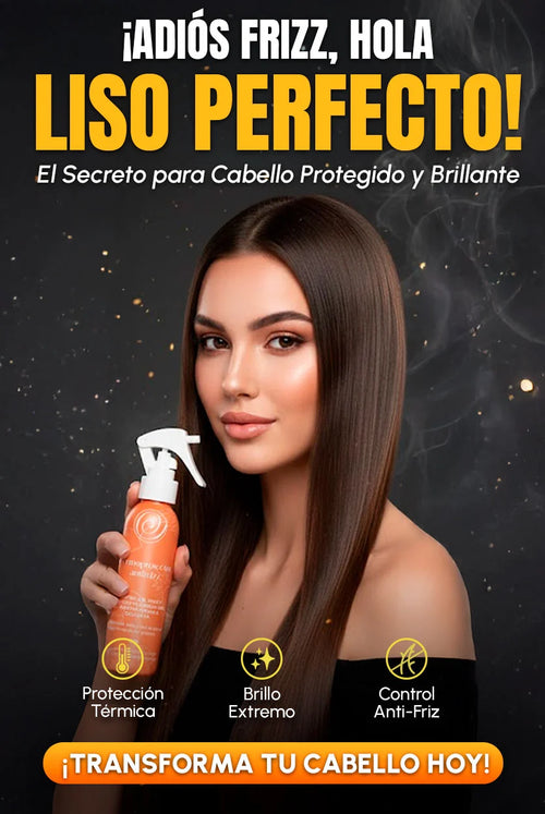 Crema Alisadora SECRETOS | Termoprotector Anti Frizz de Alta Potencia | Protección Térmica Avanzada