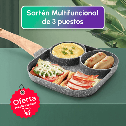 Sartén Multifuncional - Simplifica tu Cocina + ENVIO GRATIS