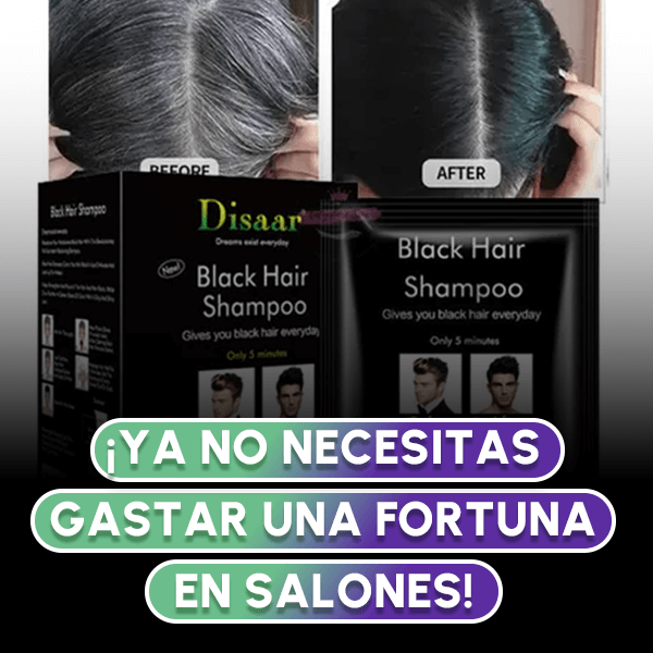 Shampoo Vegetal Cubre Canas para Mujeres | Renová tu Color Natural Sin Químicos + REGALO