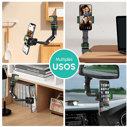 Soporte multifuncional de Celular 360° + Envío GRATIS